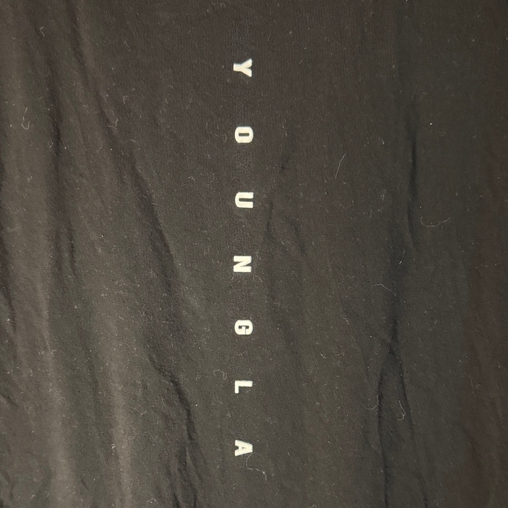 YoungLA Classic Black Tee - Picture 8 of 9